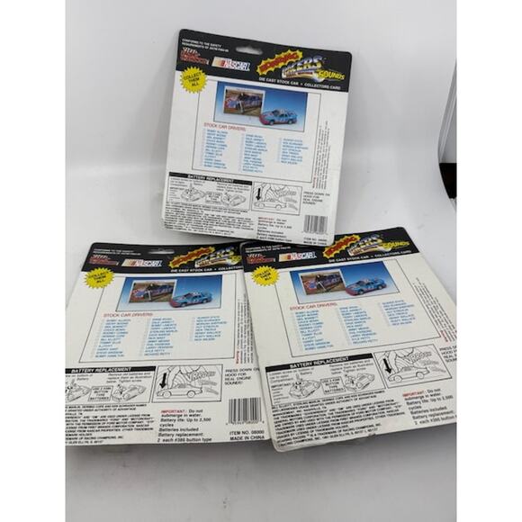 NEW Racing Champions Roaring Racers NASCAR 1990 1:64 Scale Diecasts - 3 Pieces - Picture 5 of 10